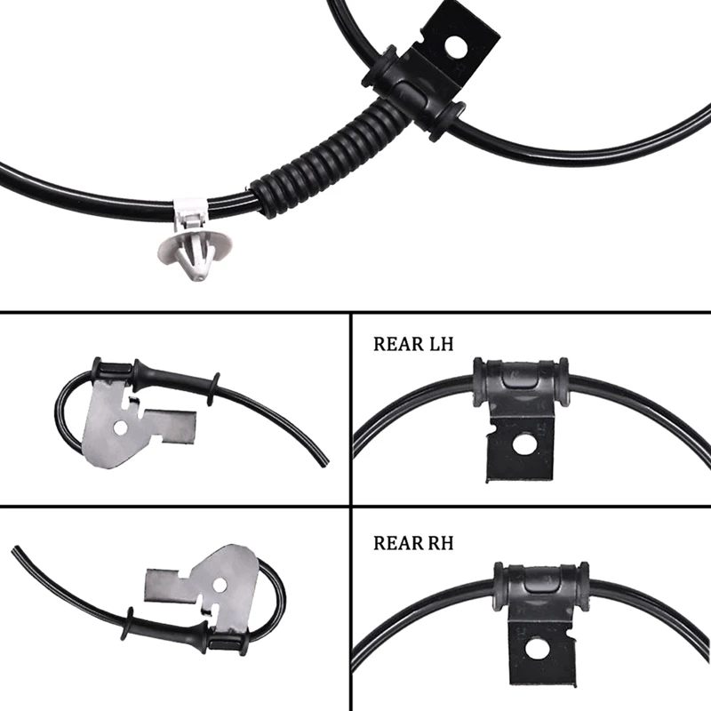 Front ABS Wheel Speed Sensor For Hyundai I20 2014 2015 2016 2017 2018 59830-C7000 59810-C7000 59830C7000 59810C7000