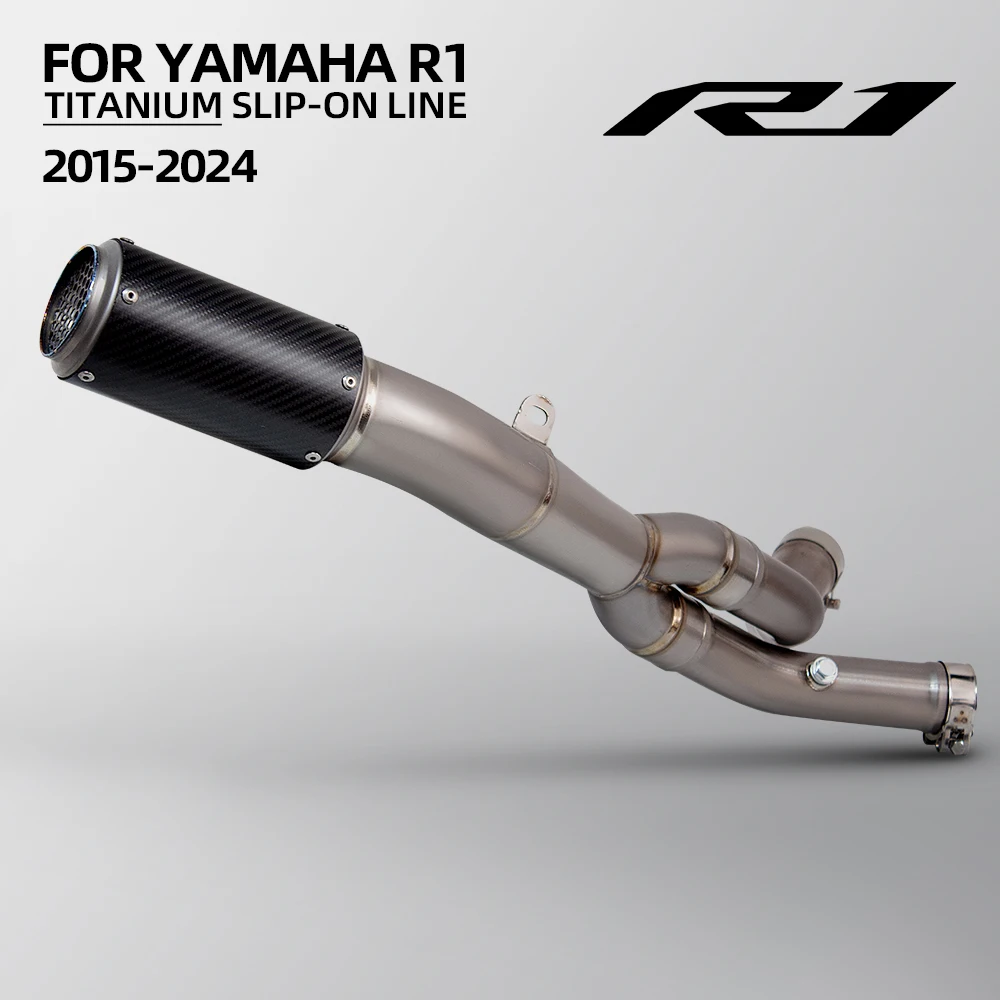 

Project CR-T Titanium racing exhaust slip on line for YAMAHA YZF R1 MT10 2015-2024