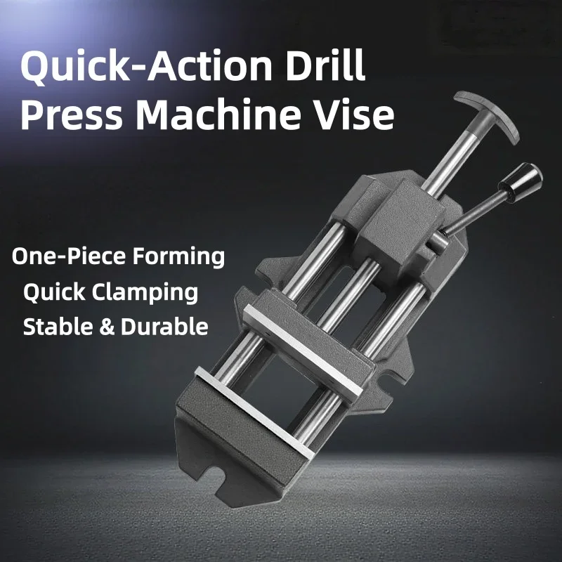 Quick Guide Bench Vise Implement Machine Table Vice Equipment for Workpiece Clamping & Fixing Processing Tasks