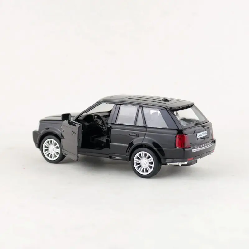 1/36 Land Rover Range Sport SUV Toy Car Model For Children RMZ CiTY 5'' Diecast Miniature Pull Back Free Wheels Collection Gift