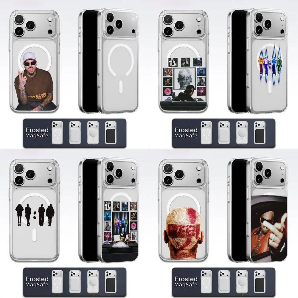

Rapper C-Chris Brown Phone Case For iPhone 17,16,15,14,13,12,11,Pro,Max,Plus,E,Air,Mini Magsafe Transparent