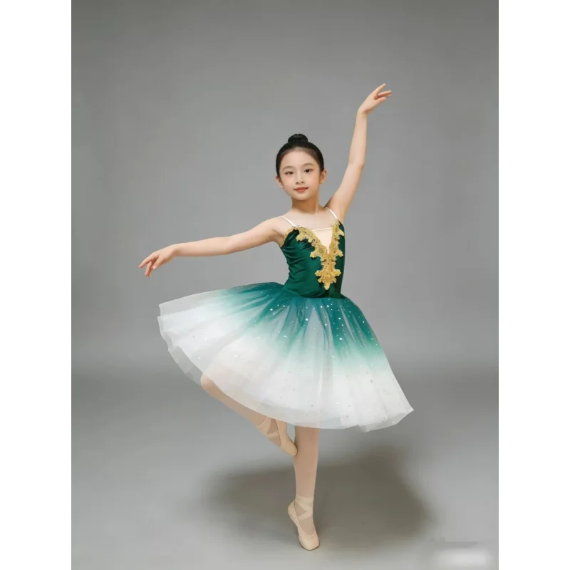 

Kids Clothes Leotards for Girls Dress Ballet Tutu Party Dresses Dance Wear Stage Performance Costume Children Clothing Princess