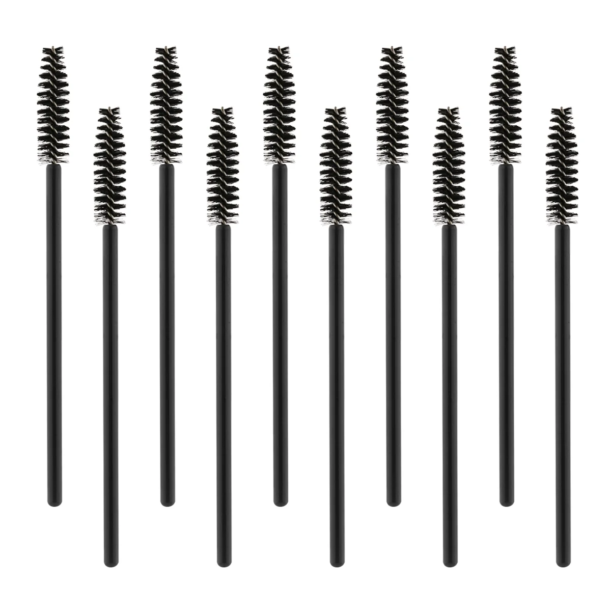 100 Pcs Face Travel Eyelash Brush Makeup Mascara Wands Brushes Applicators Cleaning