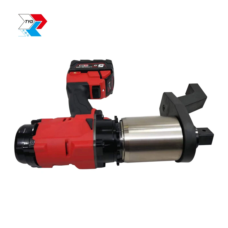 1600/2000/3000/4000N.m High-Speed Electric Lithium Battery Powered Torque Wrench Cordless with Digital Display