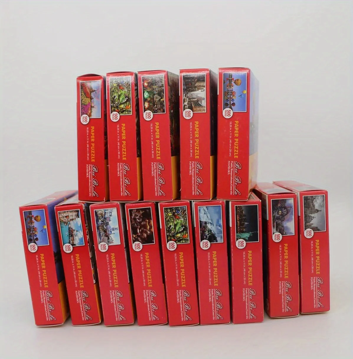 500 قطعة بازل قطع للبالغين اللوحة البندقية Lanscape ورقة الألغاز ديكور المنزل جدار عرض عيد الميلاد مهرجان هدية لعبة