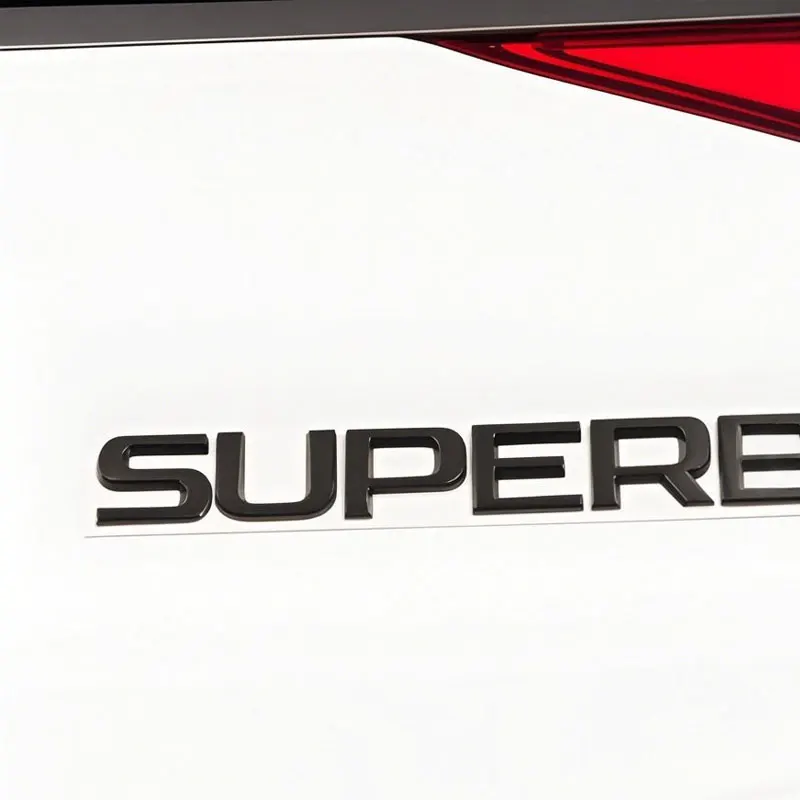 

4X4 FABIA fabia KAMIQ KAROQ KODIAQ OCTAVIA RAPID SUPERB YETI mark emblem car stickers for Skoda rear trunk refit accessories