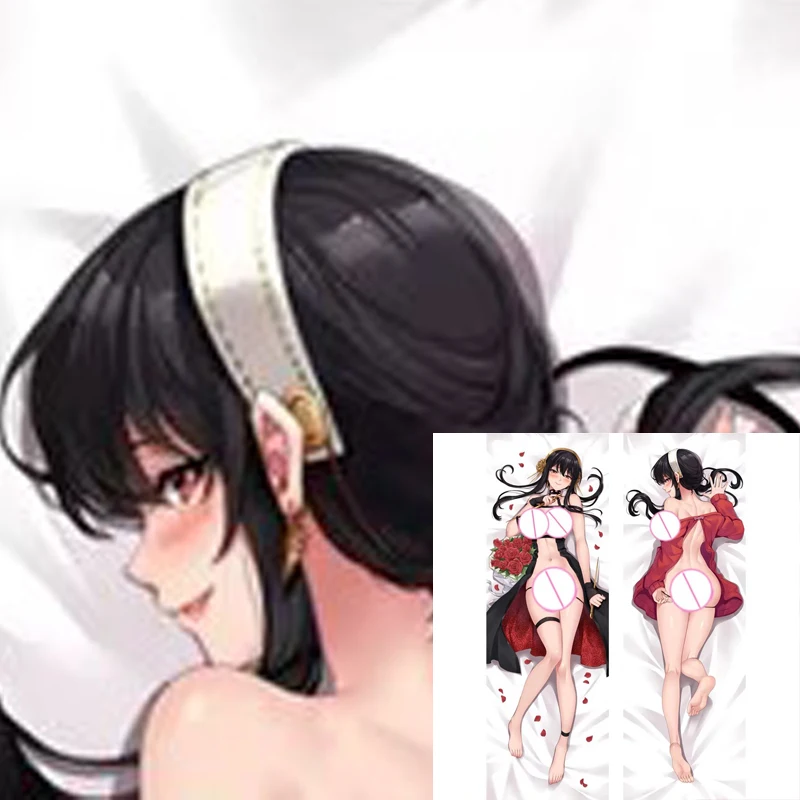 

Dakimakura Anime Pillow Cover Yor Forger Double Sided Print 2Way Cushion Bedding