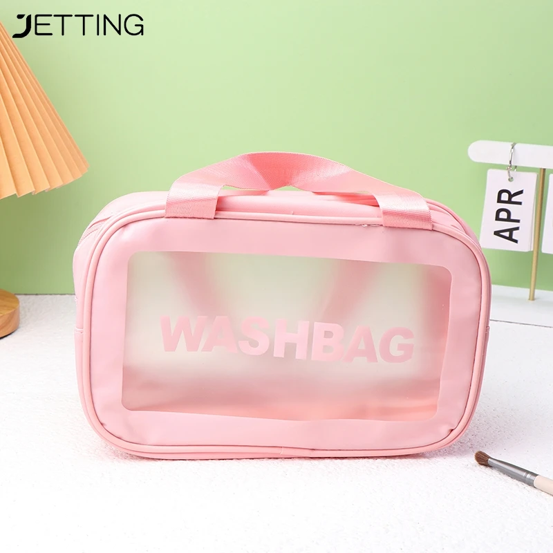 

Wet-dry Separation Makeup Bag Portable Toiletry Bag Travel Essentials Large Capacity Storage Bag Fitness Swimming Essentials