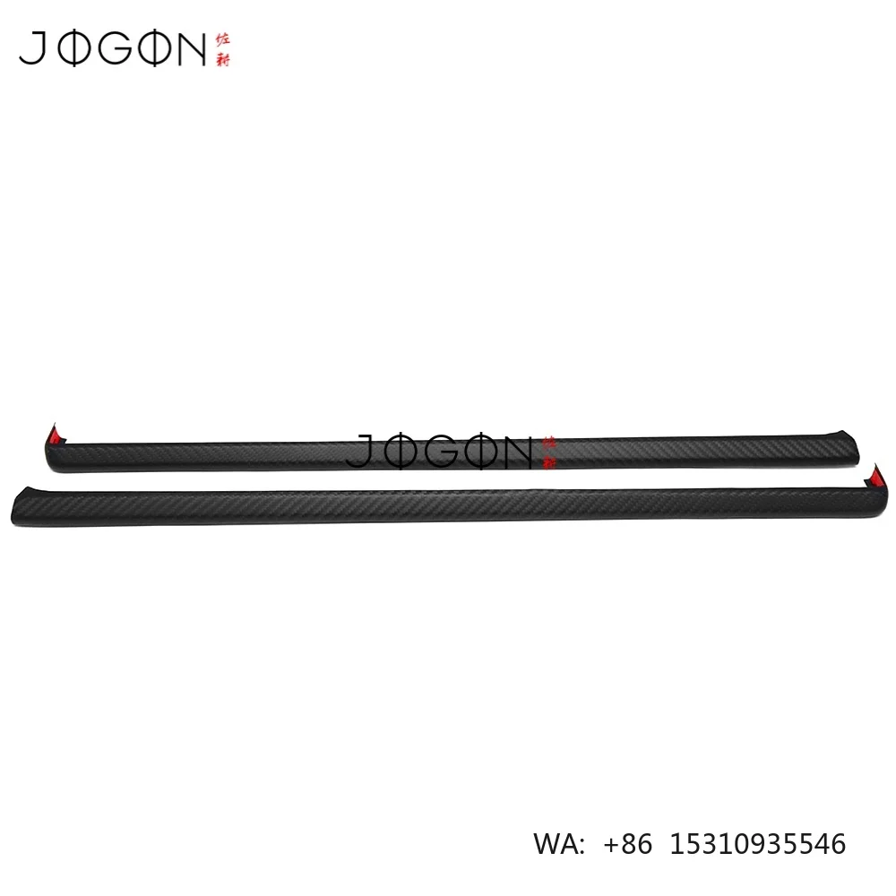 Real Carbon Fiber Inner Door Strip Trim for Porsche 911 992 Turbo S GT3 RS Spirit 70 Targa 4S Carrera 2019+ Interior Accessories