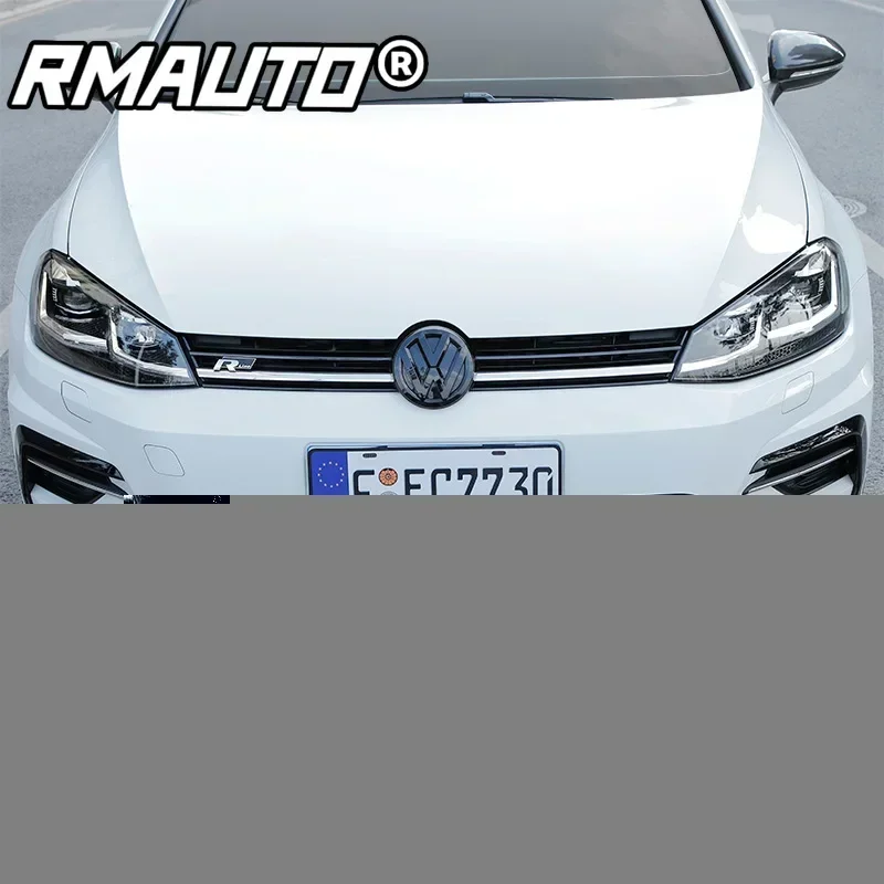 RMAUTO 3Pcs Car Front Bumper Splitter Lip Spoiler Diffuser Guard For Volkswagen VW Golf 7 7.5 MK7 MK7.5 GTI 2014-2020 Body Kit