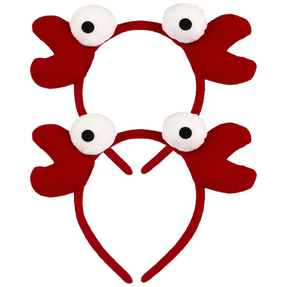 2 pièces gros oeil crabe Hairb s Halloween Costume accessoires femmes coiffure filles Headb s Cosplay fête décorations cadeaux de noël