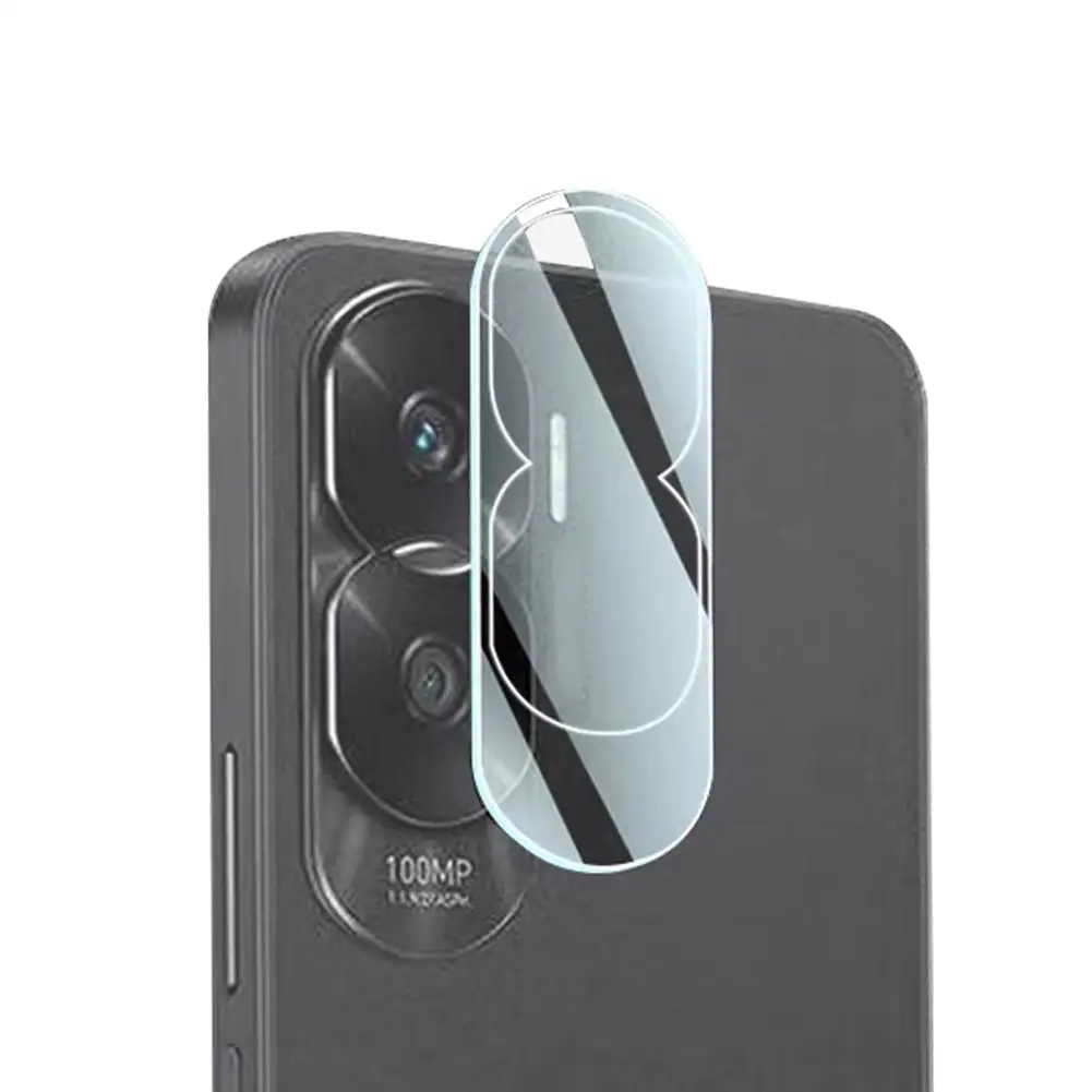 Adecuado para película de lente Honor 90Lite, película protectora de vidrio de cámara trasera transparente integrada 3D Y9X9