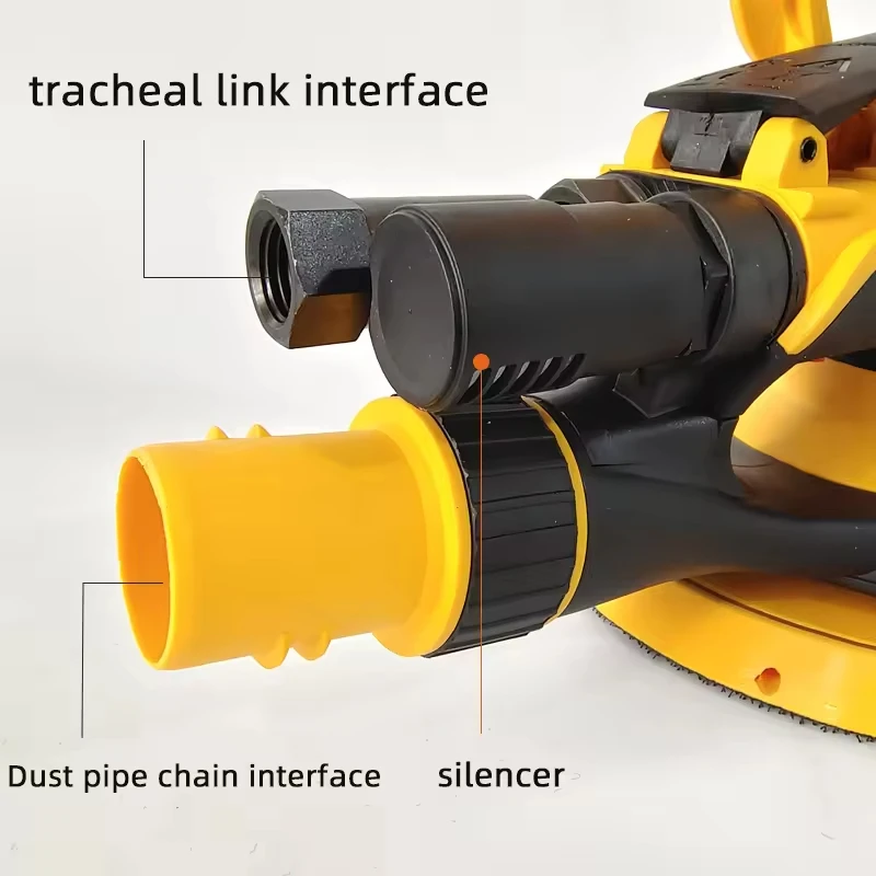 6 Inch 150mm Pneumatic Polisher Air Sander Non Self-Aspirating Grinder