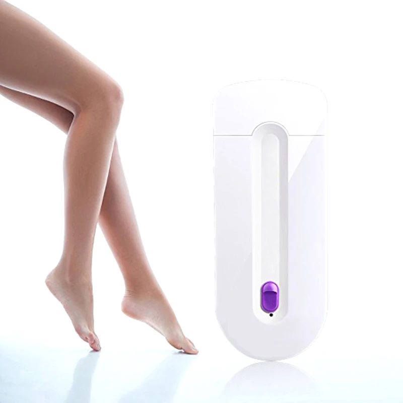 2 In 1 Rechargeable Electric Epilator Women Painless Hair Removal Epilator Device Instant Sensor Light Shaver Dropshipping