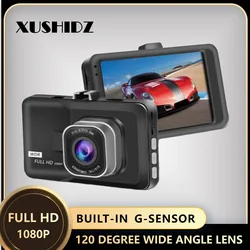 XUSHIDZ Q08PRO WiFi 1080P HD Dash Camera Video Vehicle Recorder Car Camera G-sensor Dashcam Dual-Channel Night Vision DVR