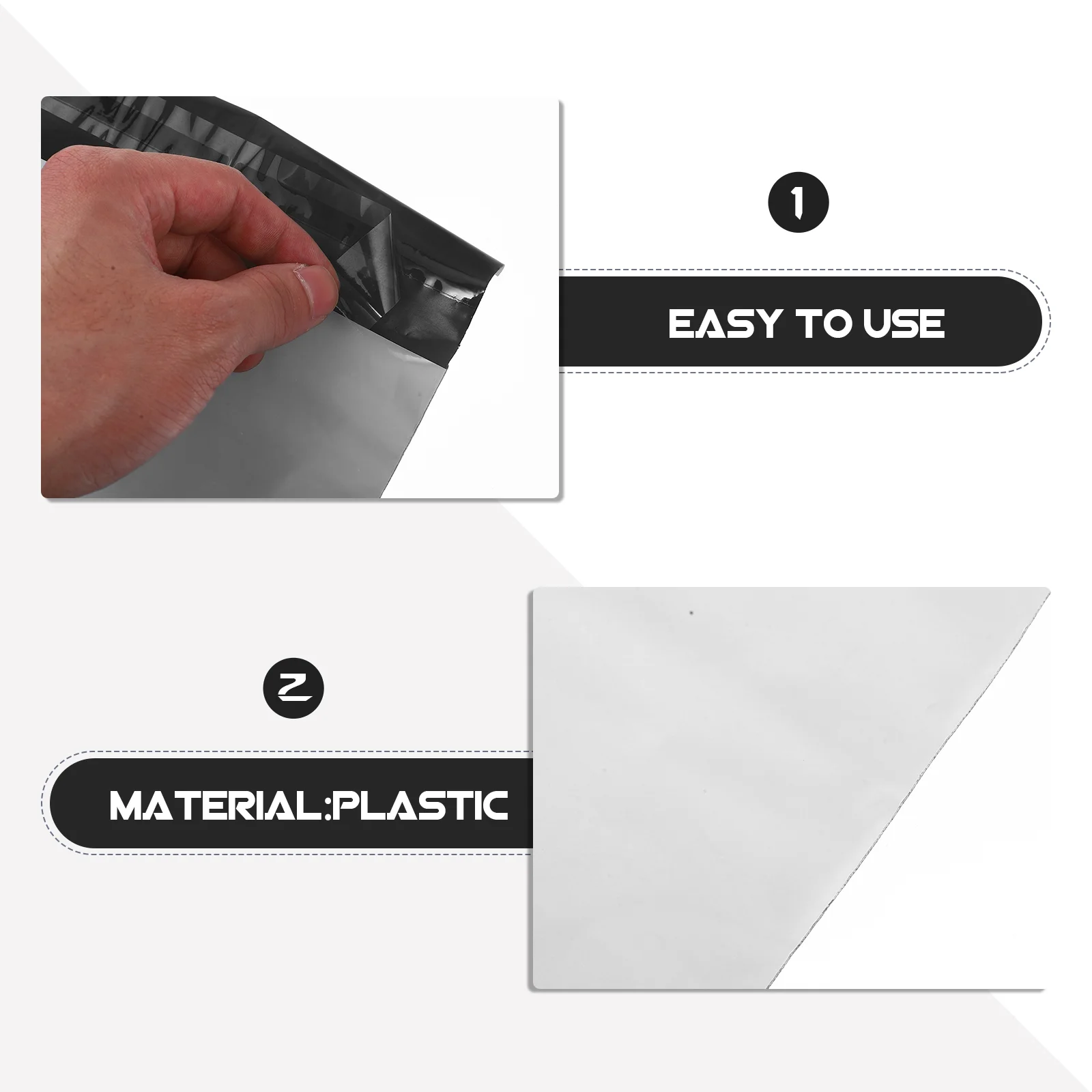 100 Pcs Express Packaging Bag Envelopes Compact Shipping Bags Mailers for Small Business Mailing Major