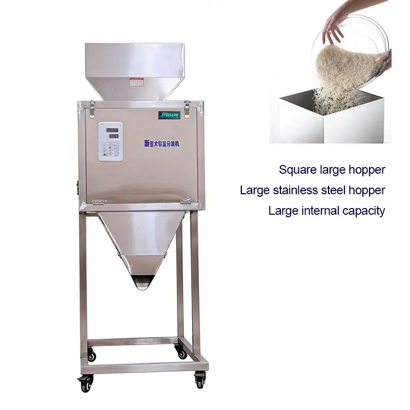 50-9999g quantitative weighing filling machine food packaging machine grain granule coffee seasoning filling