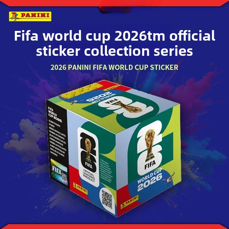Panini 2026 FIFA World Cup Genuine Sticker Collection Limited Football Souvenir Holiday Gifts Collectible Cards