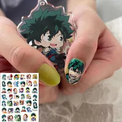 Japanese Anime My Hero Academia 3D Design DIY Decoration Tools Self Adhesive Nail Art Sticker TSC 284