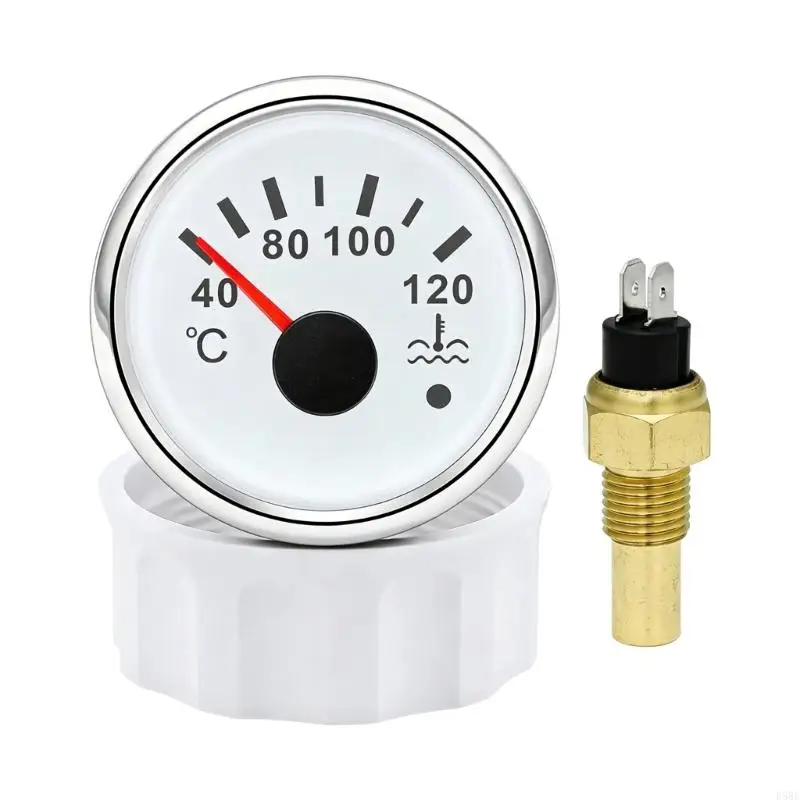 D5BE Analog Coolant Meter with Red Reading Hand and Threaded Set