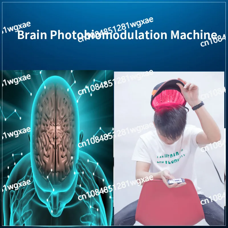 810nm Near-infrared Red LED Therapy Helmet for Stroke Rehabilitation