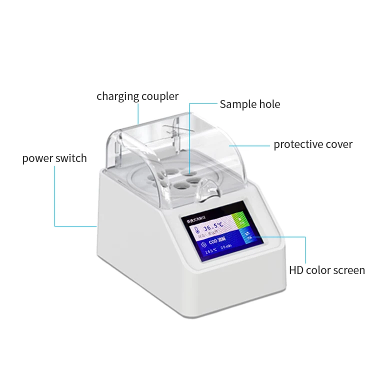 laboratory portable reactor COD Total Phosphorus Total Nitrogen 6 Reactor Constant Temperature Heating Digestion Apparatus