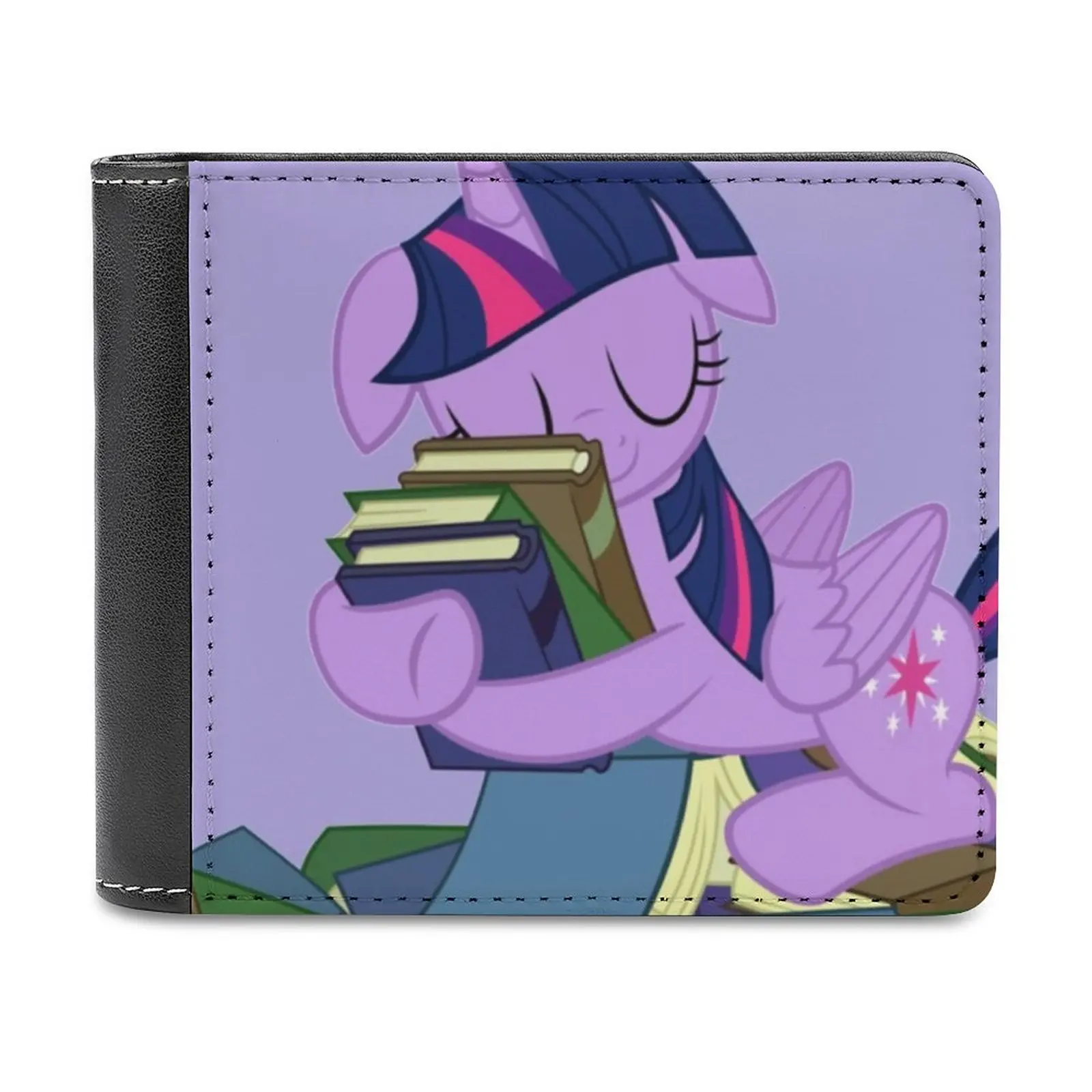Twilight's True Love Men's Wallet Purses Wallets New Design Dollar Price Top Men Leather Wallet My Little Mlp My Little