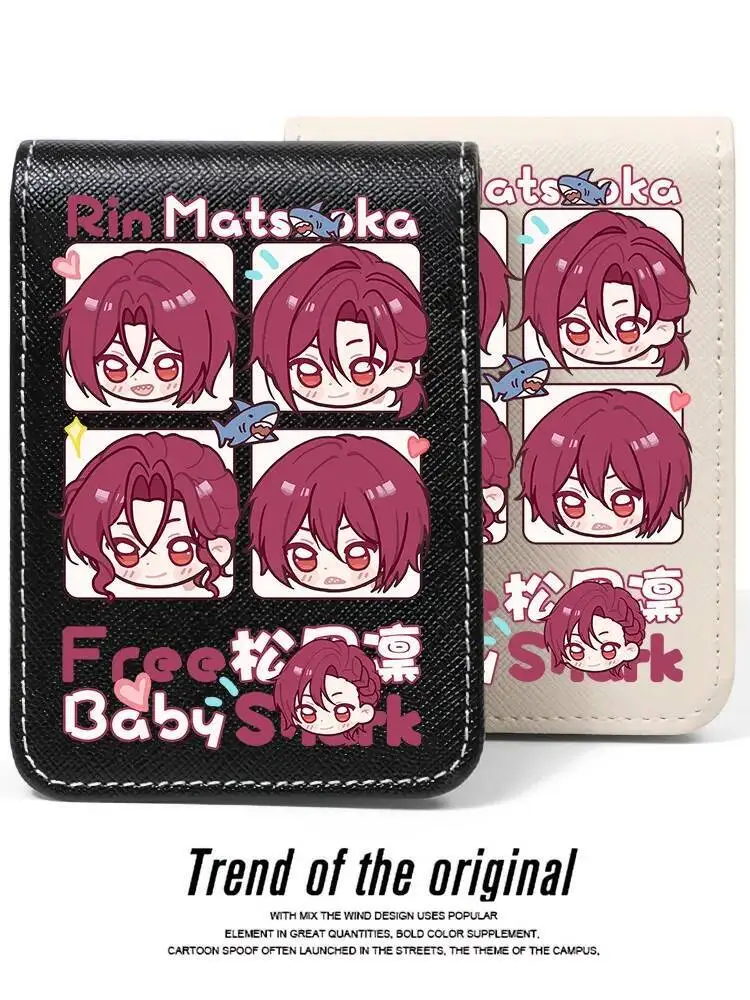 

Free Rin Matsuoka Fashion Wallet PU Purse Card Cash Holder Bag Cosplay Gift