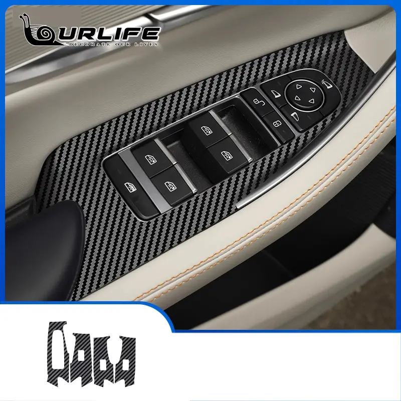 For BYD Seal U Sealion 6 Song Plus DMI 2024 Accessories New Car Carbon fiber Interior Decoration Cover Stickers Accessories - Image 8