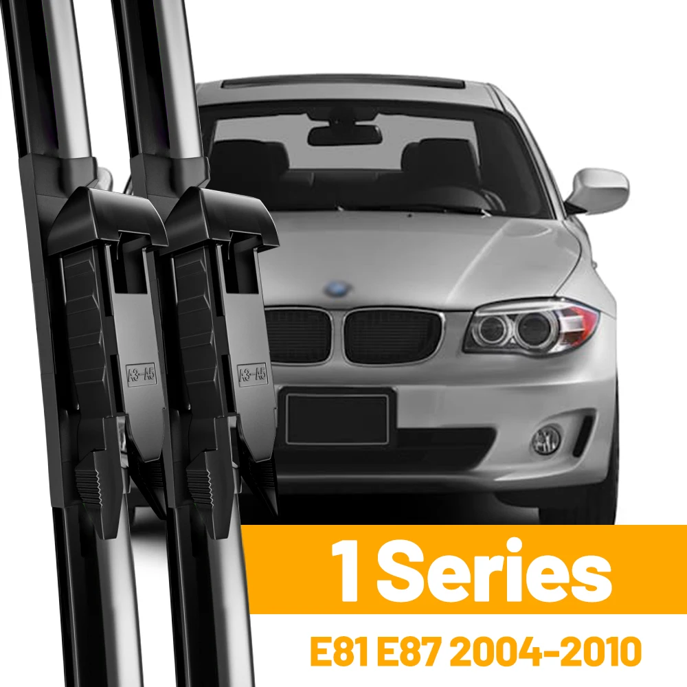 LECIBUBI передние дворники для BMW 1 серии E81 E87 116i 116d 118i 118d 120i 120d 123d 130i в черном натуральном каучуковом ин...