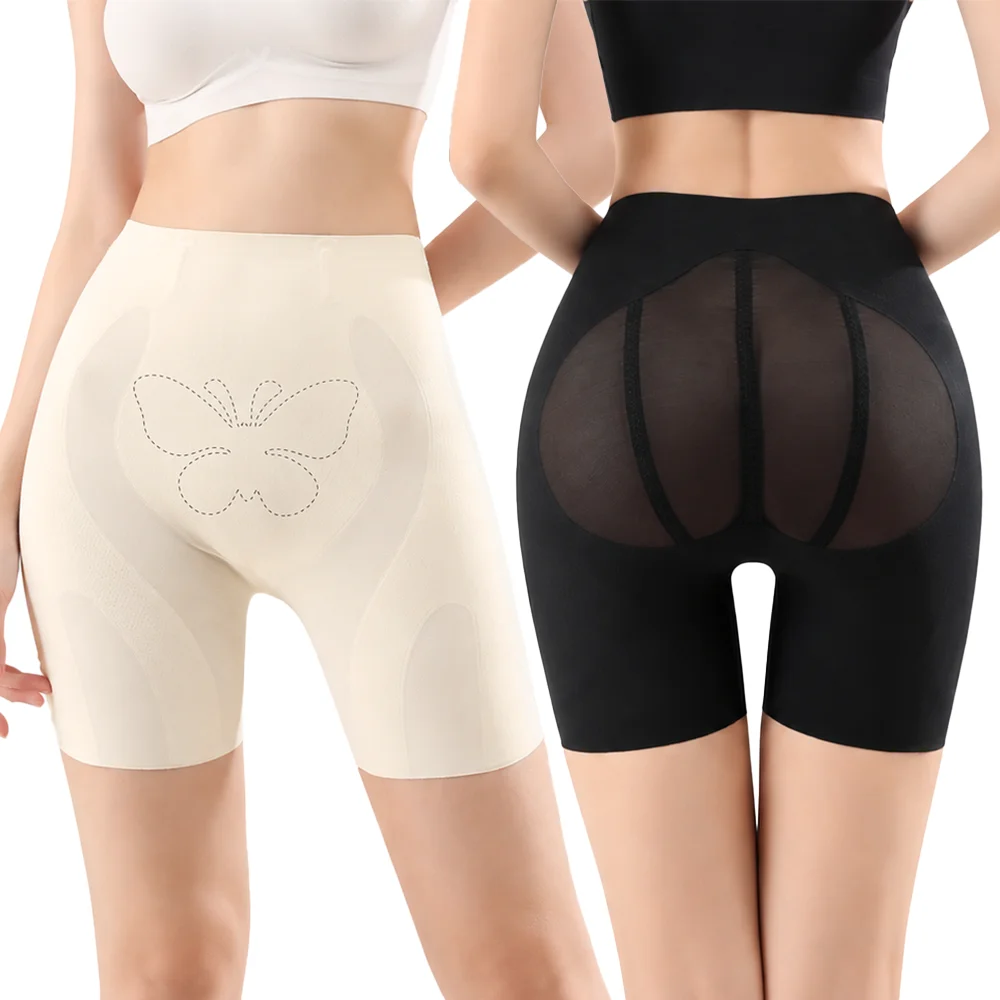 Thermo-responsive Hip Sculpting Shorts, Partition Compression High Waist Brief, Invisible Butt Lift Body Shaper for Daily Wear