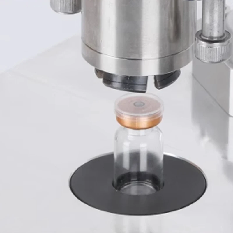 13/15/20MM Electric Bottle Caps Sealing Capping Machine Vial capping machine Caliber Capper for Collar Ring Crimping Vial Top Pr