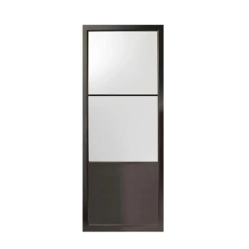 Modern house entry glass door design casement aluminum front glass interior bathroom grill door designs