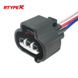3 Pin Female Automotive Connector For Toyot 90980-10845 6189-0099