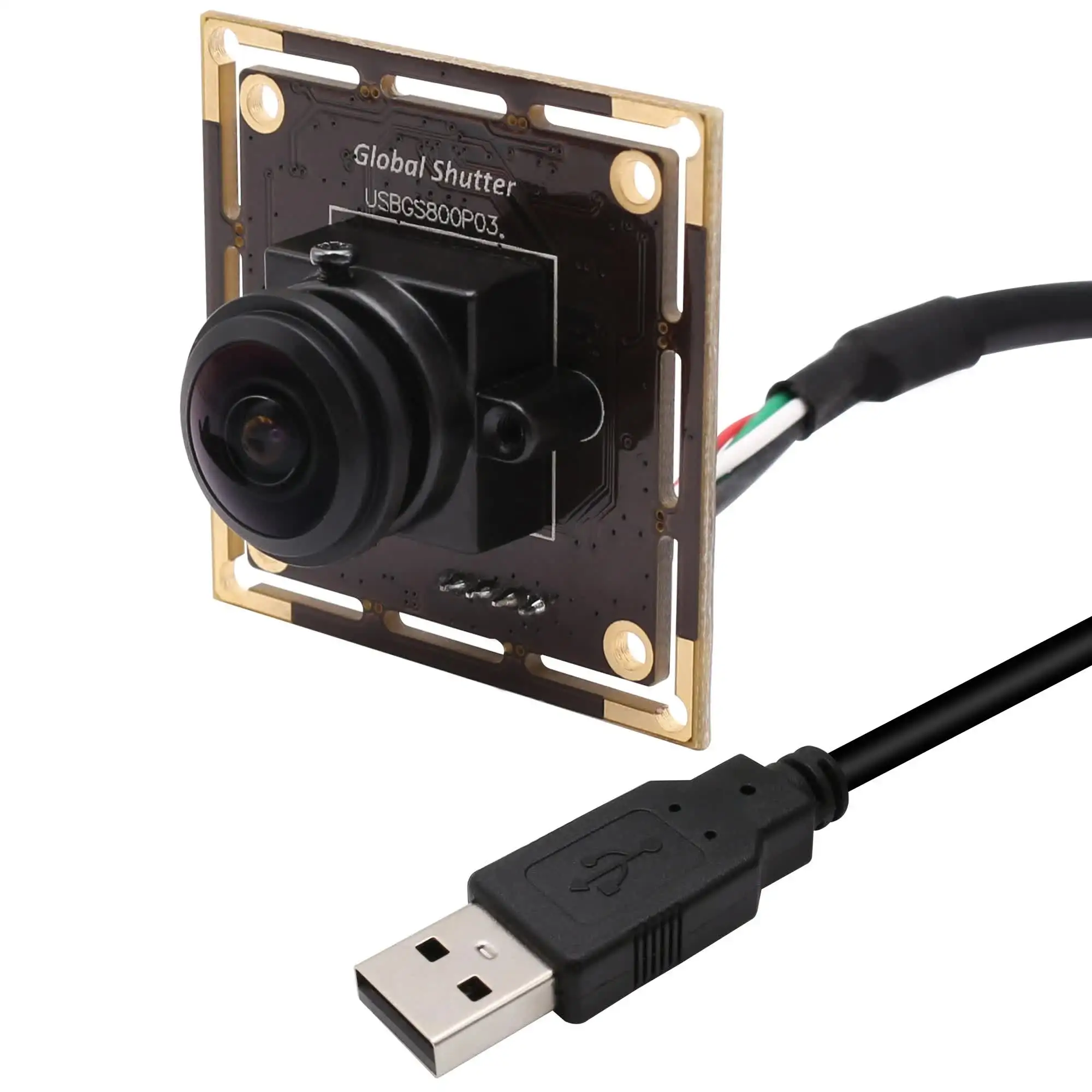 

SVPRO 120fps Wide Angel Monochrome USB Camera Global Shutter 1280x800 OV9281 Sensor UVC HD Camera Module Capture High Speed