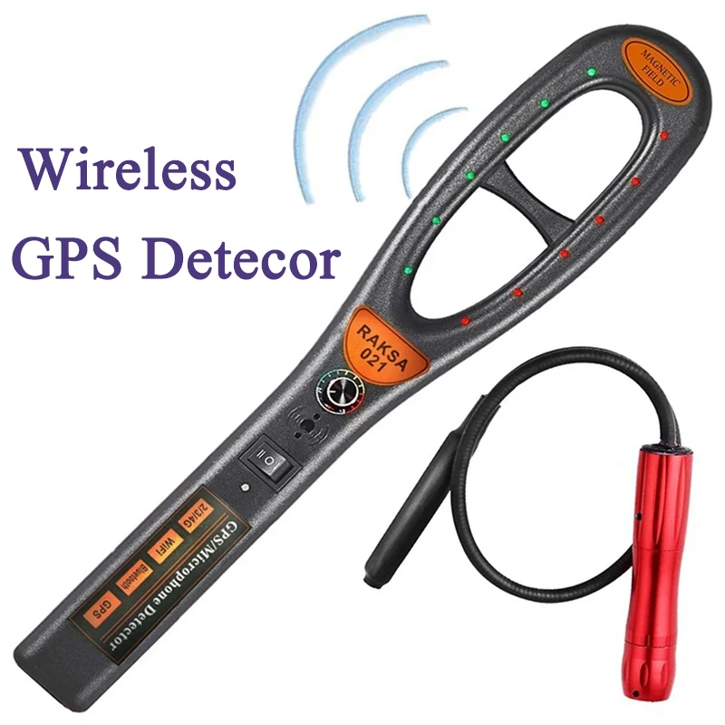 Multi-Functional Wireless Car GPS Signal Detector for Magnet Wireless RF Signal Anti Eavesdropping Device GPS Tracker Detector