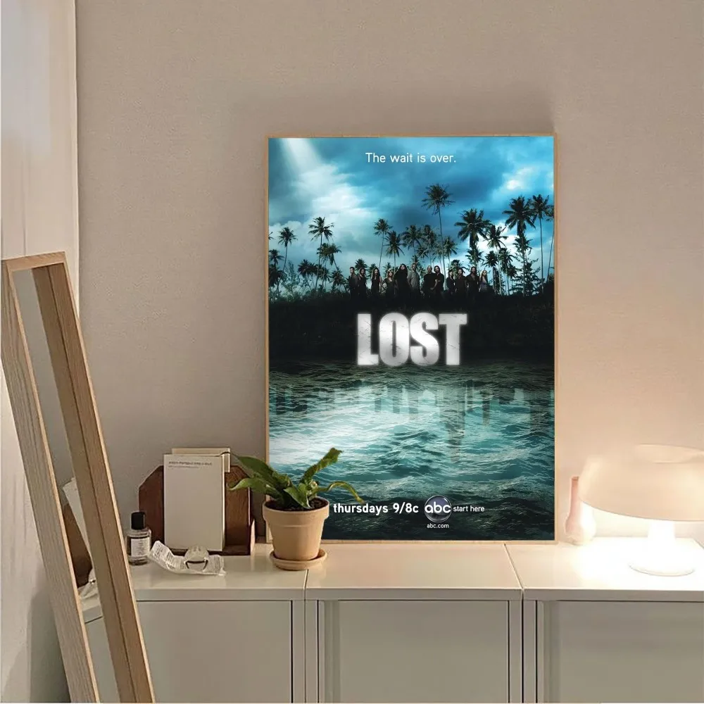 Lost movie Poster No Framed Poster Kraft Club Bar Paper Vintage Poster Wall Art Painting Bedroom Study Stickers