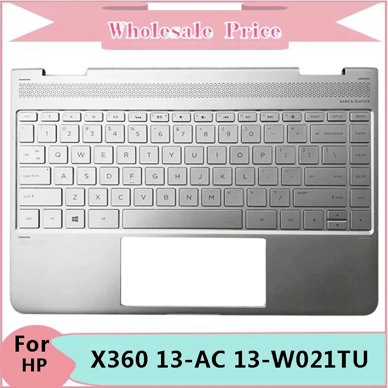 

New Original For HP Spectre X360 13-AC 13-W021TU TPN-Q178 Laptop Palmrest Case Keyboard US English Version Upper Cover