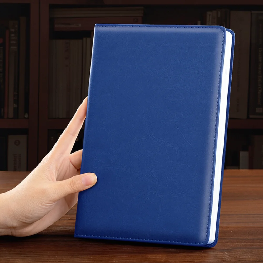 Versatile Business Notebook Planner Diary Journal PU Leather Office Stationery Writing Pad For Daily Work Meeting Record