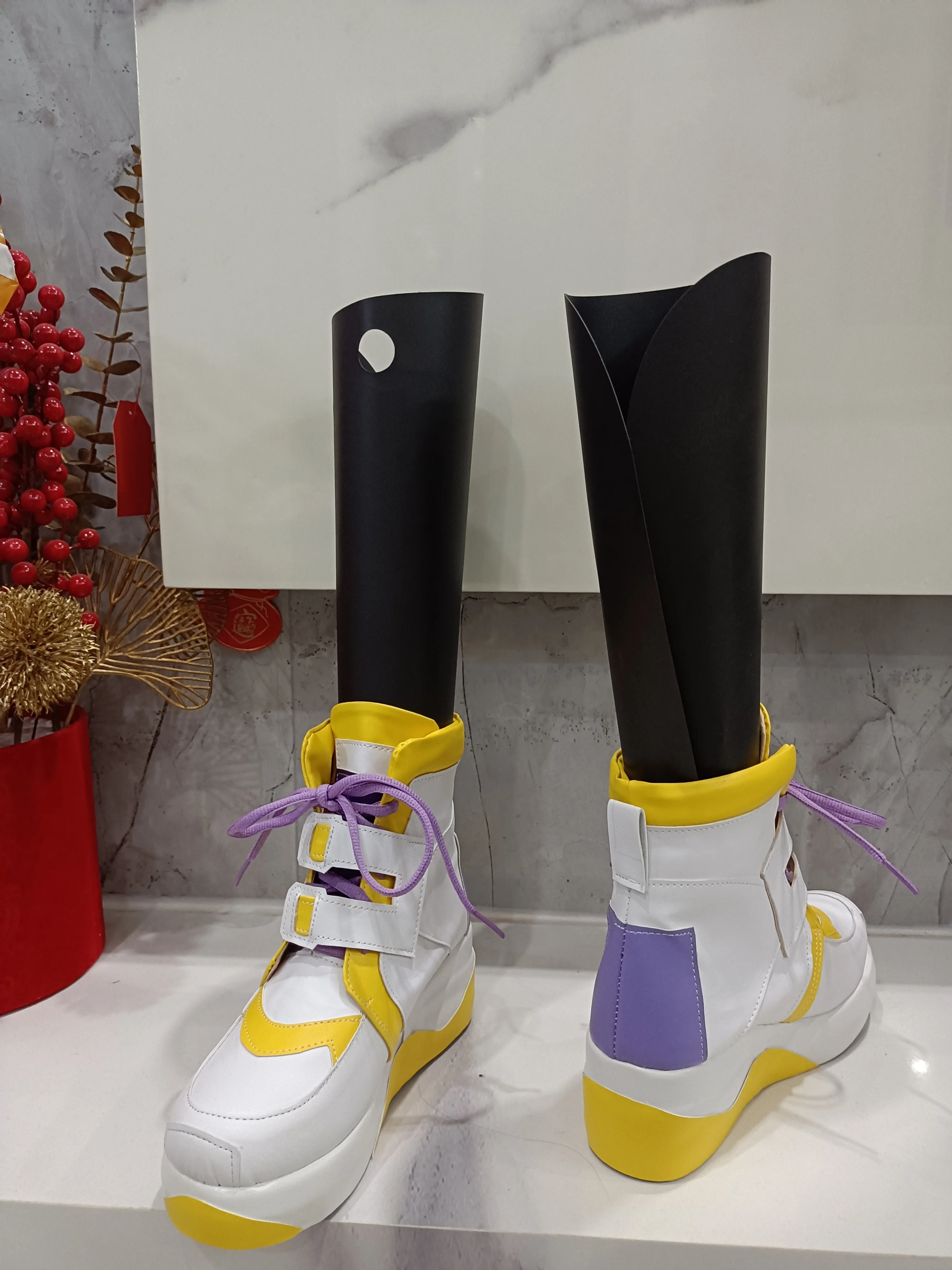 Virtual YouTuber Vtuber hololive  Umise Yotsuha Cosplay Shoes Boots Game Anime Halloween Christmas RainbowCos0 W2808