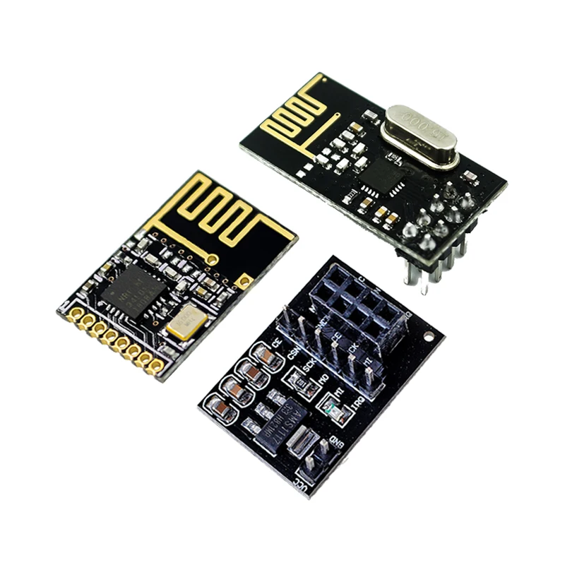 NRF24L01+ wireless data transmission module 2.4G / the NRF24L01 upgrade version 2Mbit/s NRF24L01 Socket Adapter plate Board