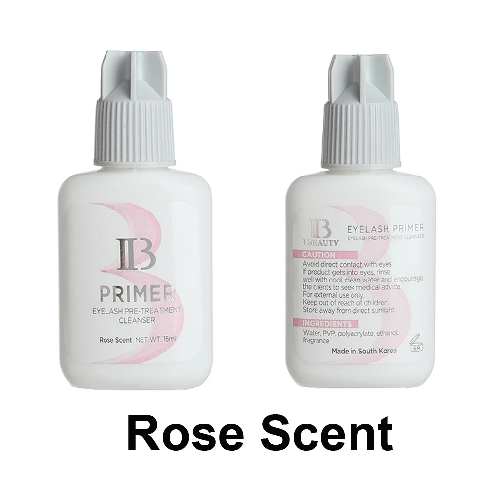 I Beauty Primer Collect Super Bonder Fixing Agent Eyelash Extension Clear Primer Cleanser ib Banana Rose Scent