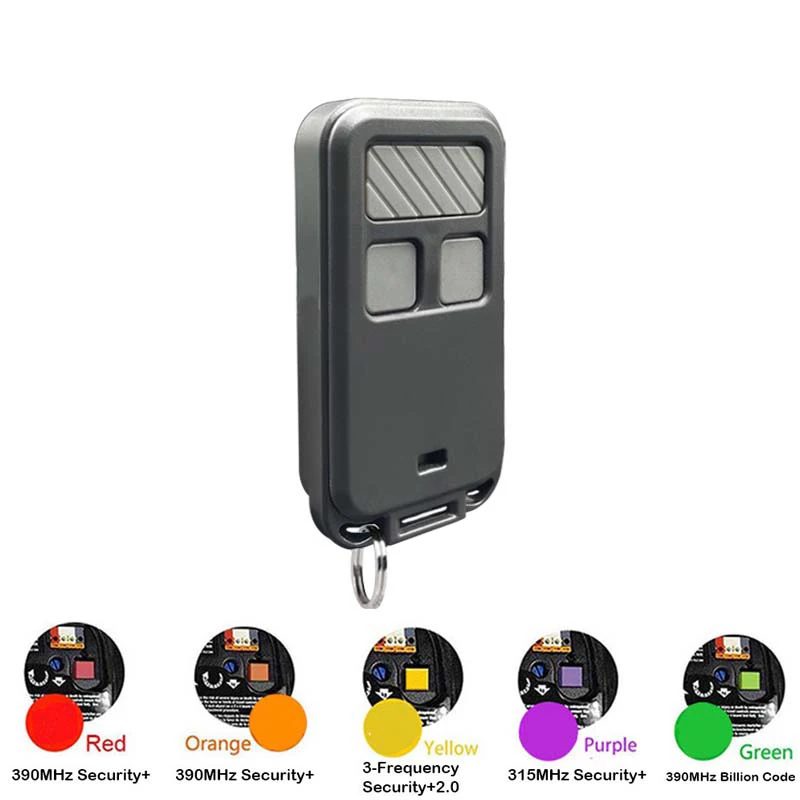 

890MAX Garage Door Remote Control 310MHz 315MHz 390MHz 372LM 371LM 373LM 971LM 972LM 91LM 92LM 973LM Mini Keychain Gate Opener