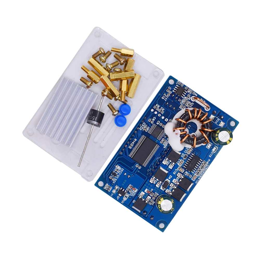 CC CV Buck Converter DC-DC 5.3-32V to 1.2-32V 12A 160W Step Down Power Supply Module Voltage Regulator LCD Transformer with Case