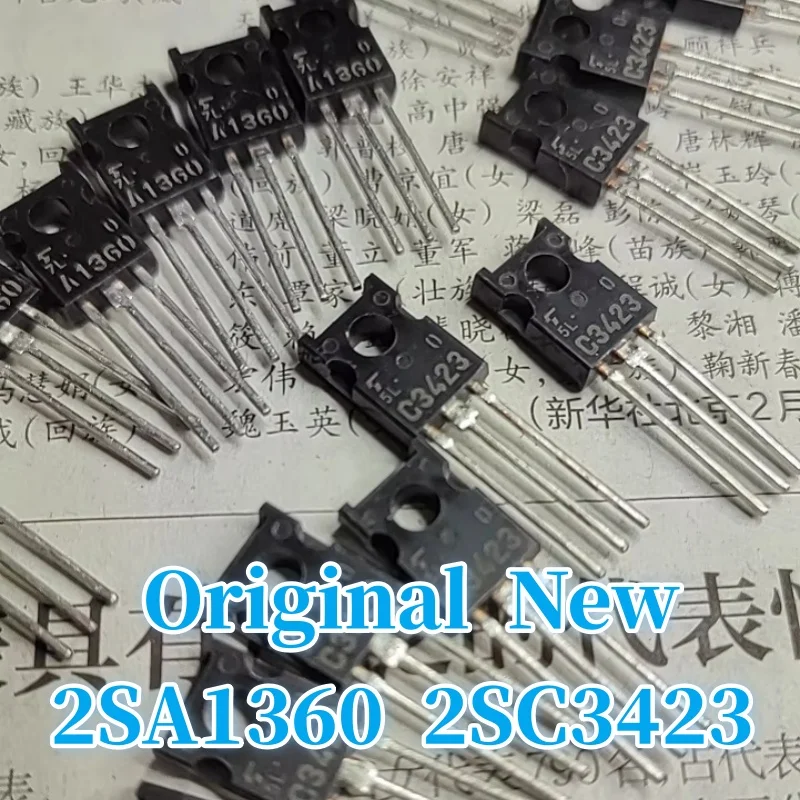 

10 пар 2SA1360/2SC3423/A1360/C3423, оригинальные, абсолютно новые, подлинные.