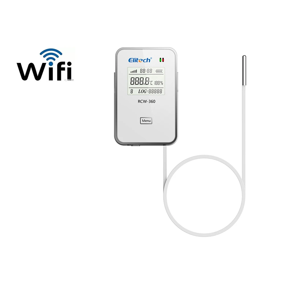 RCW-360 Wifi Temperatuur En Vochtigheid Datalogger Draadloze Externe Digitale Temperatuurregelaar