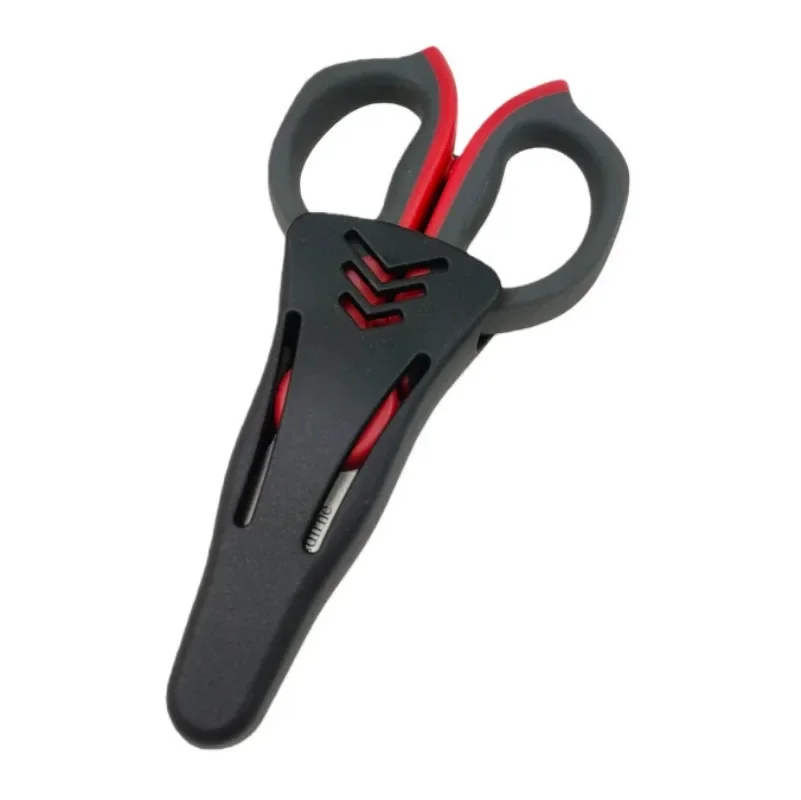 Electrician Tools Fiber Optic Cable Cutting Multitool Scissors Stainless Steel Slip Resistant for Electrical Wire Cutting