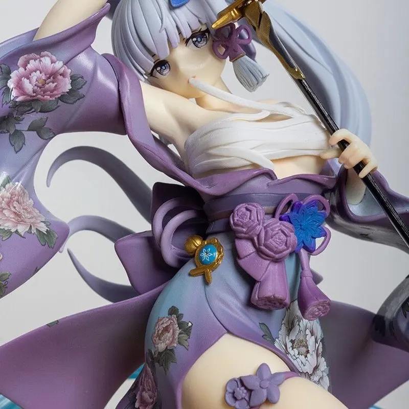 

Коллекционная фигурка Камисато Аяка из игры Genshin Impact, персонаж аниме-игры, украшение для рабочего стола, автомобиля, подарок для фанатов аниме-игр