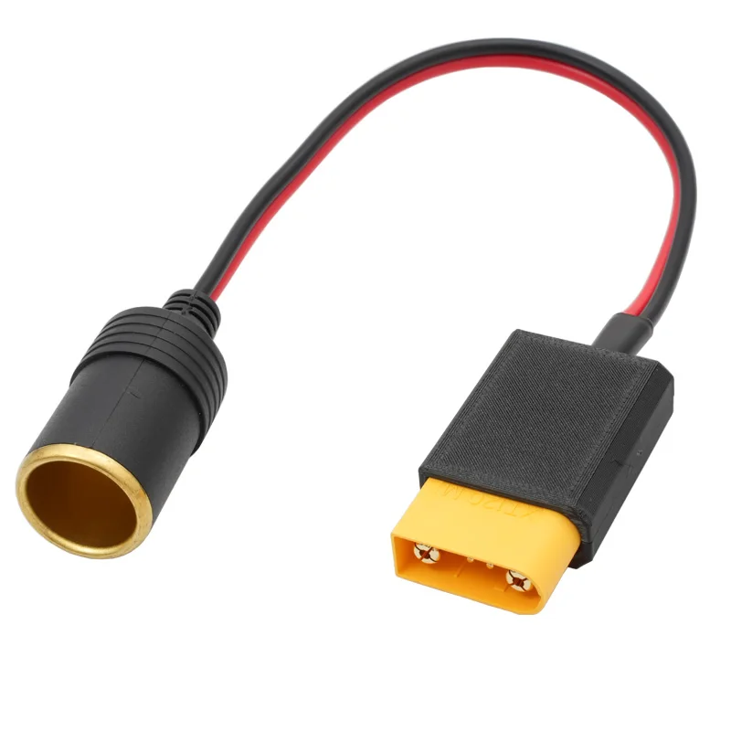 1PCS For DJI SDC External Discharge Output Cigarette Lighter Female Socket Adapter Cable 12V/10A 140W Power 1000/Mini 500/2000