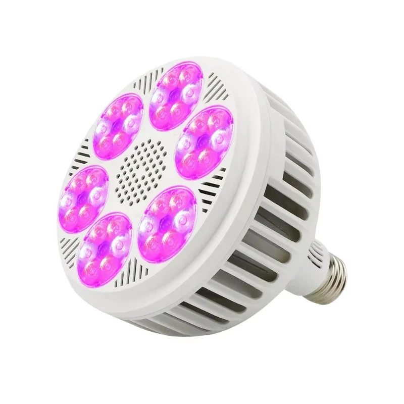 120W Full Spectrum LED Plant Growth Light Indoor Flowering Light with Red Blue White UV Infrared Light Spot Fast Delivery